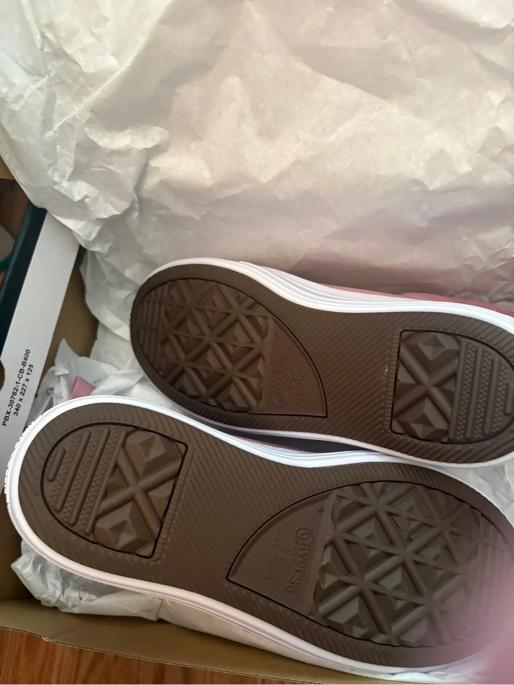 Converse Pink High Top Platform Sneakers